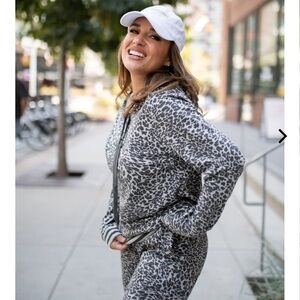 Kittenish Mya Leopard Top